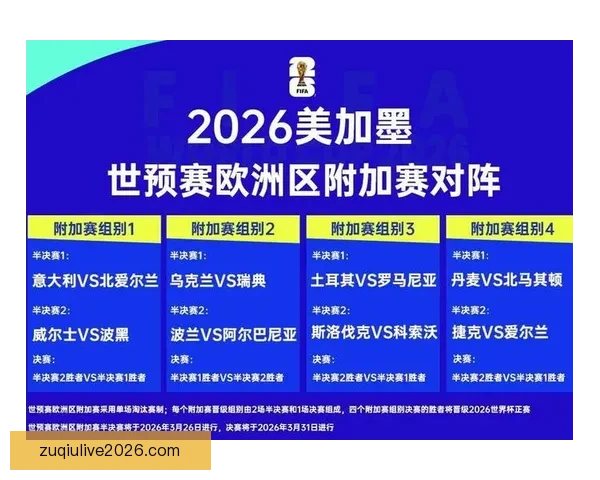2026世界杯分组规则全面解析及晋级赛程全攻略